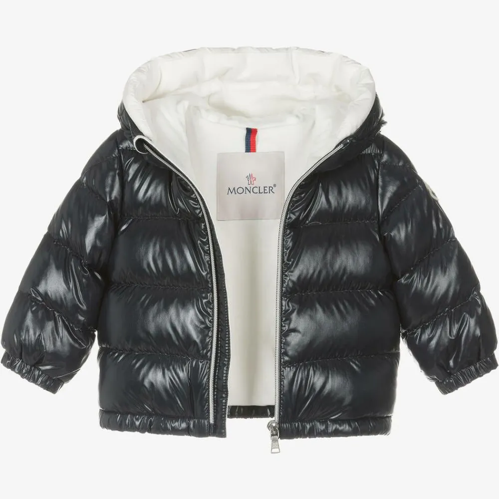 Moncler Enfant Snowwear|Snowwear*Blue Down-Filled 2 Piece Snowsuit
