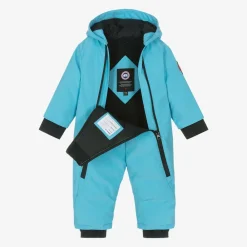 Canada Goose Snowwear|Coats & Jackets*Blue Down-Filled Baby Snowsuit