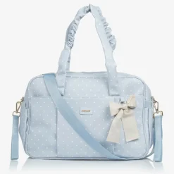 Mayoral Bags*Blue Faux Leather Changing Bag (48cm)