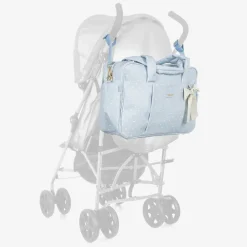 Mayoral Bags*Blue Faux Leather Changing Bag (48cm)