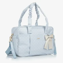 Mayoral Bags*Blue Faux Leather Changing Bag (48cm)