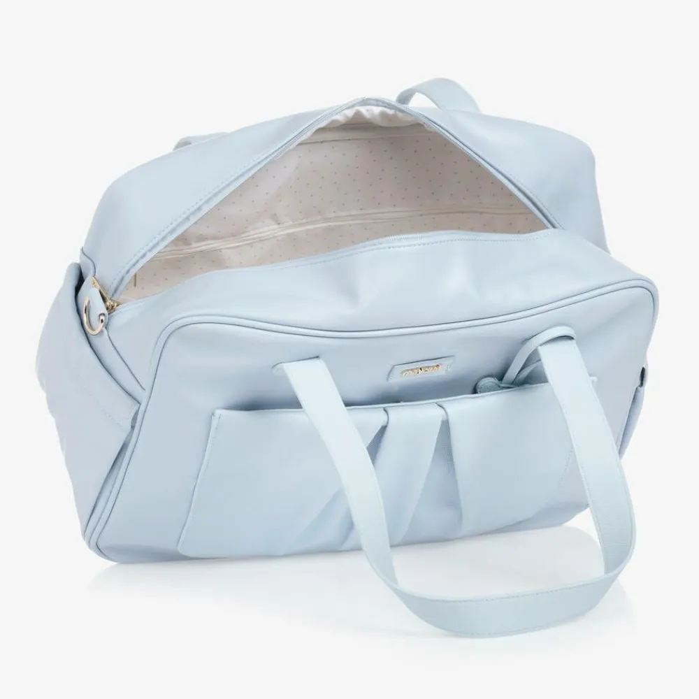 Mayoral Gifts*Blue Faux Leather Changing Bag (40cm)