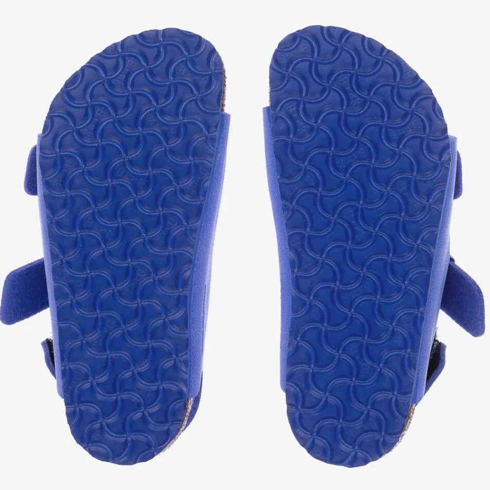 Birkenstock Sandals*Blue Faux Leather Sandals