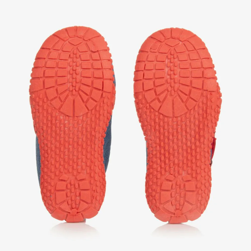 Playshoes Slippers|Slippers*Blue Fire Engine Slippers