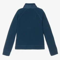 Moncler Enfant Snowwear*Blue Fleece Zip-Up Top