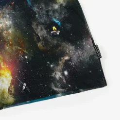 Molo Tops|Tops*Blue Galaxy Print Organic Cotton Sweatshirt