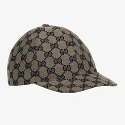 Gucci Hats*Blue GG Logo Canvas Cap