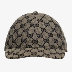 Gucci Hats*Blue GG Logo Canvas Cap
