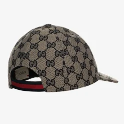 Gucci Hats*Blue GG Logo Canvas Cap