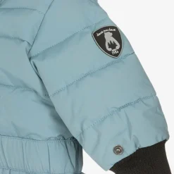 Deux par Deux Snowwear|Coats & Jackets*Blue Hooded Baby Snowsuit