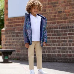 Mitty James Coats & Jackets|Coats & Jackets*Blue Hooded Waterproof Umbrella Raincoat