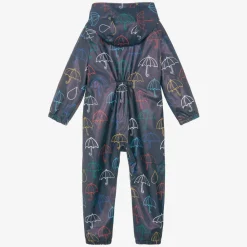 Mitty James Coats & Jackets|Coats & Jackets*Blue Hooded Waterproof Umbrella Rainsuit