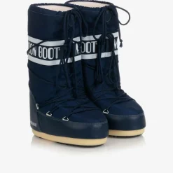Moon Boot Snow Boots|Snow Boots*Blue Icon Nylon Snow Boots