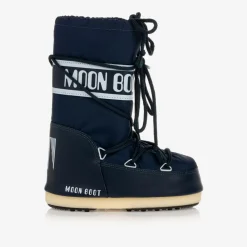 Moon Boot Snow Boots|Snow Boots*Blue Icon Nylon Snow Boots