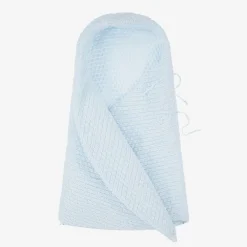 Minutus Nests*Blue Knit Cotton Baby Nest (75cm)