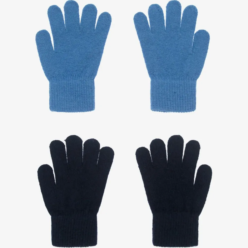 CeLaVi Gloves & Mittens*Blue Knitted Gloves (2 Pack)