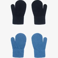 CeLaVi Gloves & Mittens|Gloves & Mittens*Blue Knitted Mittens (2 Pack)