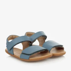 Tip Toey Joey Sandals|Sandals*Blue Leather Sandals