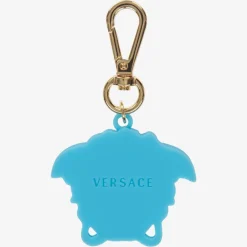 Versace Bags|Bags*Blue Medusa Keyring (12cm)