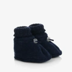 Joha Booties|Booties*Blue Merino Wool Booties