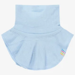 Joha Scarves|Scarves*Blue Merino Wool Neck Warmer