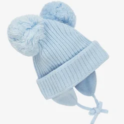 Sätila of Sweden Hats*Blue Minnie Double Pom-Pom Hat