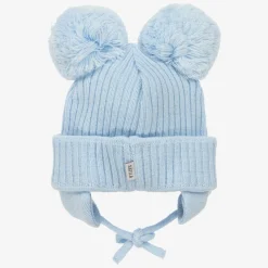 Sätila of Sweden Hats*Blue Minnie Double Pom-Pom Hat