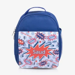 Treat Republic Lunch Accessories*Blue Personalised Superhero Lunch Bag (24cm)