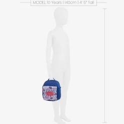 Treat Republic Lunch Accessories*Blue Personalised Superhero Lunch Bag (24cm)