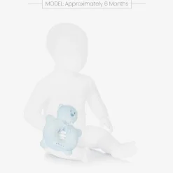 Emile et Rose Toys|Sleeping Accessories*Blue Plush Bear Rattle Toy (14cm)