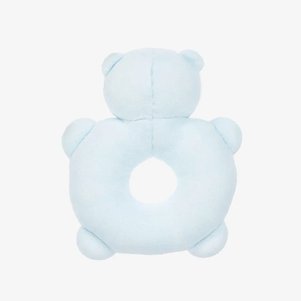 Emile et Rose Toys|Sleeping Accessories*Blue Plush Bear Rattle Toy (14cm)