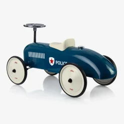 Vilac Gifts*Blue Ride-On Vintage Police Car (75cm)