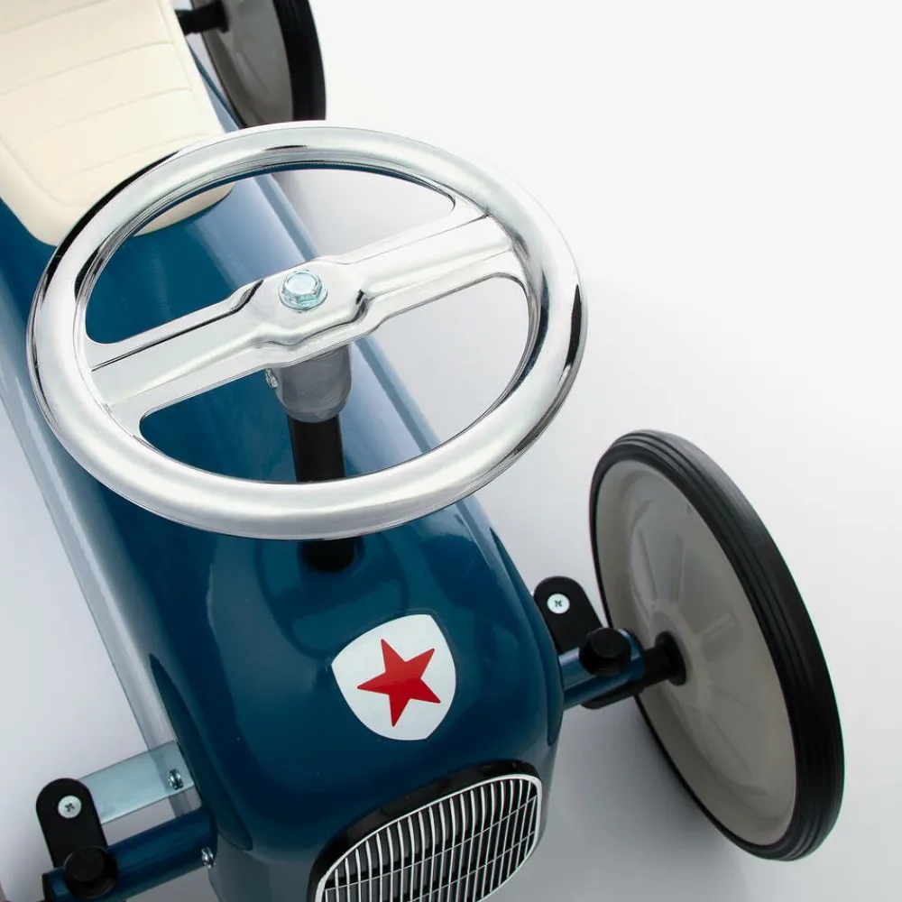 Vilac Gifts*Blue Ride-On Vintage Police Car (75cm)