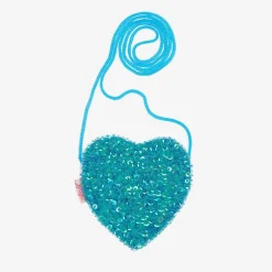 Souza Bags*Blue Sequin Purse (11cm)