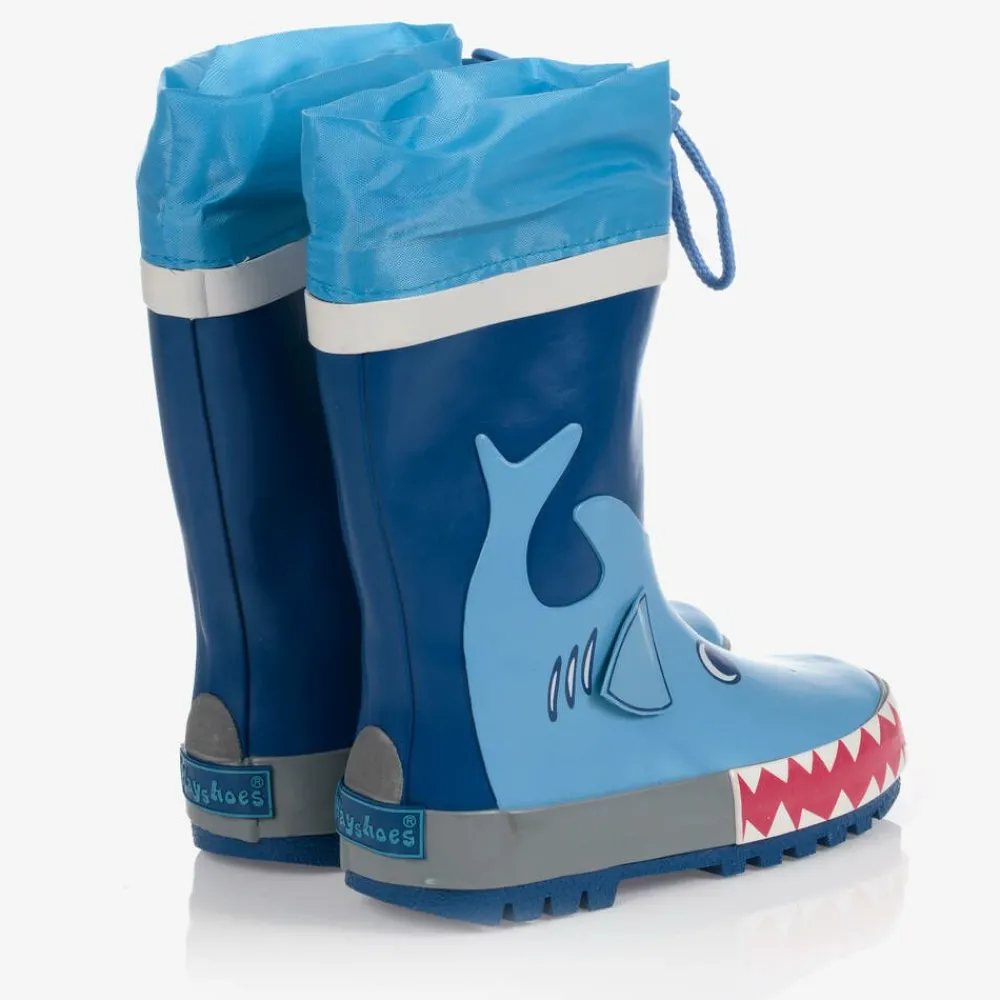 Playshoes Rain Boots|Rain Boots*Blue Shark Rain Boots
