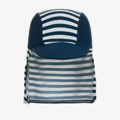 Playshoes Swimwear|Swimwear*Blue Striped Swim Hat (UPF 50+)