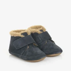 Old Soles First Walkers|First Walkers*Blue Suede Leather First Walker Shoes