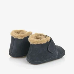 Old Soles First Walkers|First Walkers*Blue Suede Leather First Walker Shoes