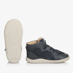 Old Soles Trainers*Blue Suede Leather High-Top Trainers