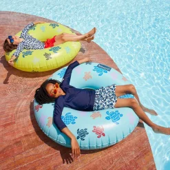 Vilebrequin Swimwear|Swimwear*Blue Sun Protective Top (UPF50+)