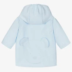 Emile et Rose Coats & Jackets*Blue Teddy Bear Baby Jacket