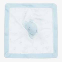 Emile et Rose Sleeping Accessories*Blue Teddy Bear Cotton Doudou (30cm)