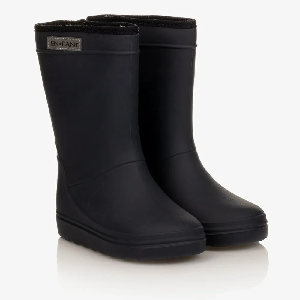 EN FANT Rain Boots|Rain Boots*Blue Thermal Rain Boots
