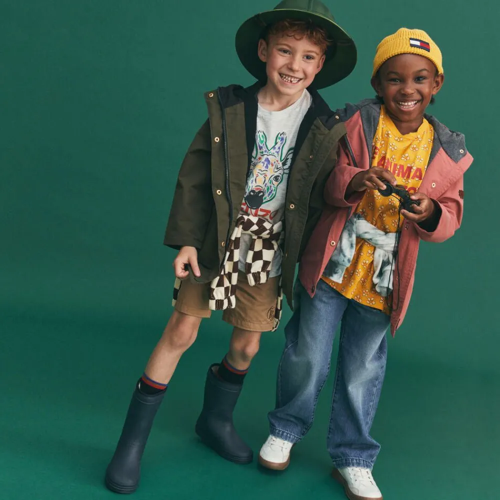 EN FANT Rain Boots|Rain Boots*Blue Thermal Rain Boots