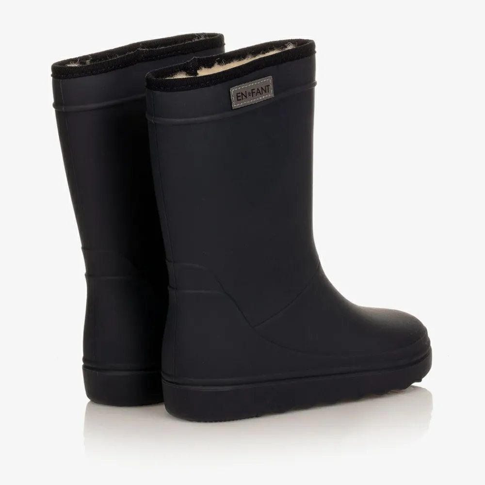 EN FANT Rain Boots|Rain Boots*Blue Thermal Rain Boots