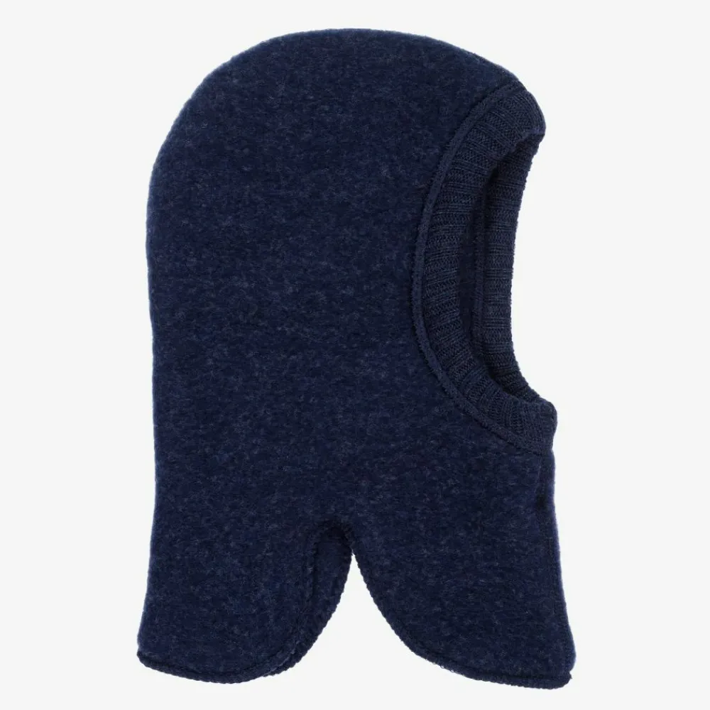 Joha Hats*Blue Thermal Wool Balaclava