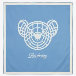 Burberry Gifts*Blue Thomas Bear Baby Blanket (87cm)
