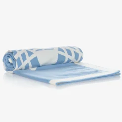 Burberry Gifts*Blue Thomas Bear Baby Blanket (87cm)