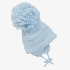 Sätila of Sweden Hats*Blue Tuva Giant Pom-Pom Hat