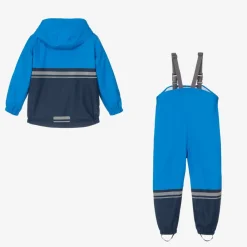 Mitty James Coats & Jackets|Coats & Jackets*Blue Waterproof Raincoat & Salopettes